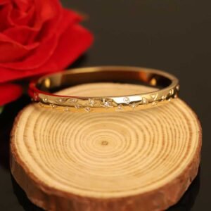 Celestial Gold-Plated CZ Charm Bracelet